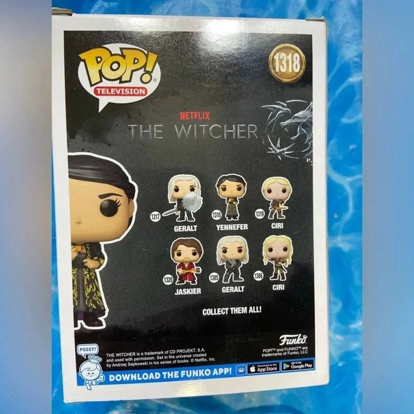 The Witcher - Yennefer - #1318 Funko Pop! - BNIB 🐦⬛ - Picture 2 of 5